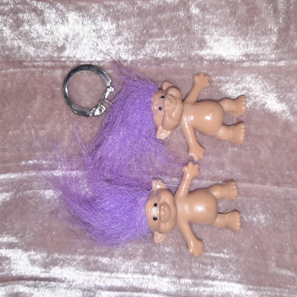 Vintage Troll Keychains